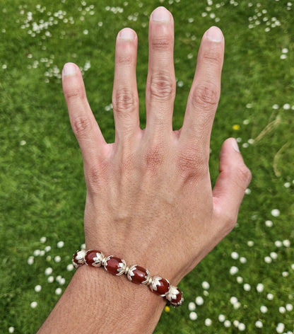 Red Agate Bracelet