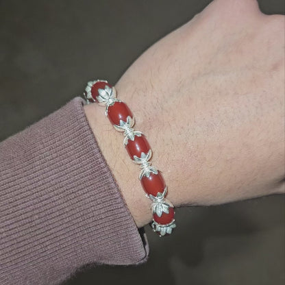 Red Agate Bracelet
